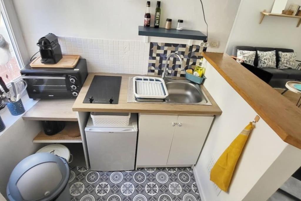 Studio Le Cosy Beach - Plage 50M - Rue Gratuite Saint-Malo Exterior foto