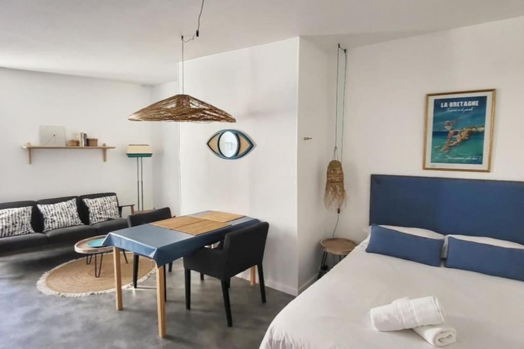Studio Le Cosy Beach - Plage 50M - Rue Gratuite Saint-Malo Exterior foto